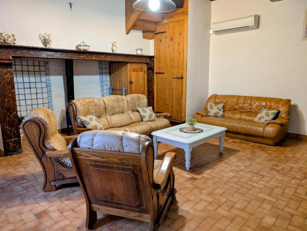 La Ferme Des Pierrettes Villa Menneville Buitenkant foto