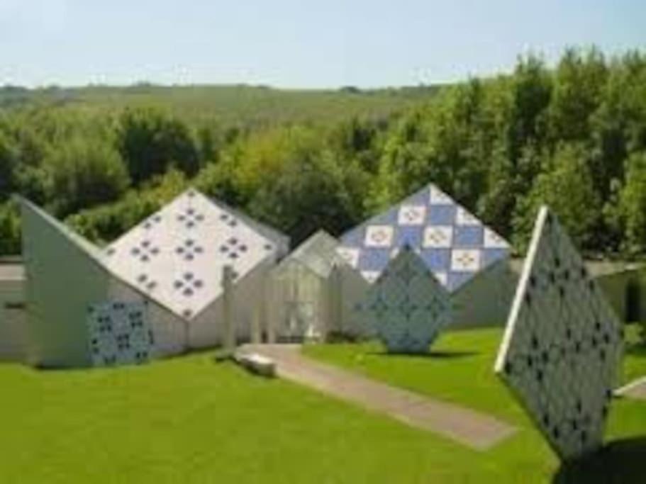 La Ferme Des Pierrettes Villa Menneville Buitenkant foto