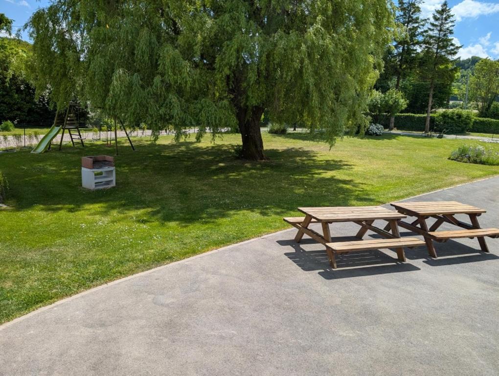 La Ferme Des Pierrettes Villa Menneville Buitenkant foto